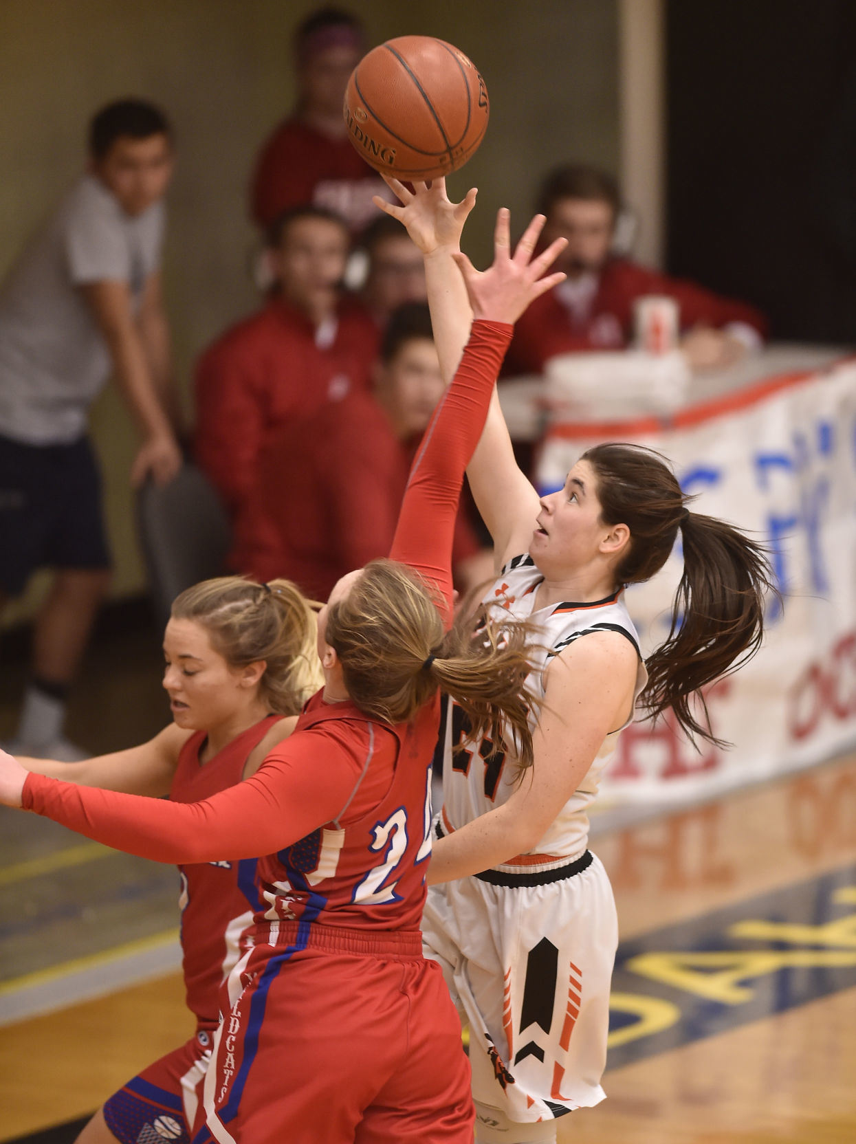 Girls basketball District IV Tournament